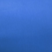 1.52 * 0.5m Water-resistant PVC Wire Drawing Brushed Chrome Vinyl Wrap Car Sticker Automobile Ice Film Stickers Car Styling Matte Brushed Car Wrap Vinyl Film (Blue)