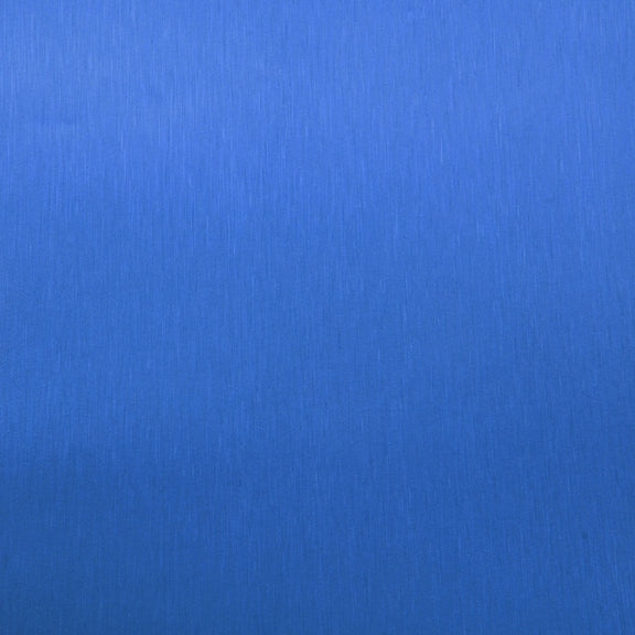 1.52 * 0.5m Water-resistant PVC Wire Drawing Brushed Chrome Vinyl Wrap Car Sticker Automobile Ice Film Stickers Car Styling Matte Brushed Car Wrap Vinyl Film (Blue)