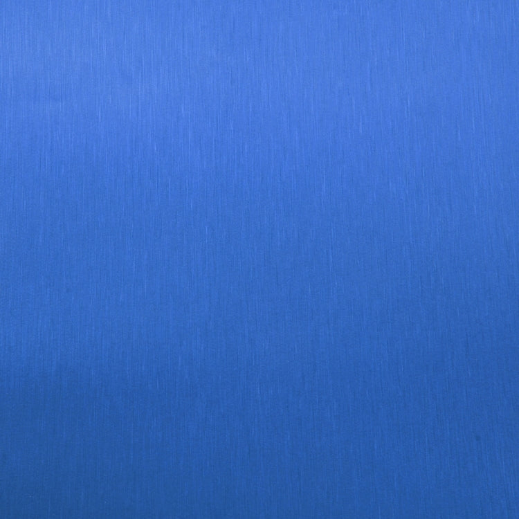 1.52 * 0.5m Water-resistant PVC Wire Drawing Brushed Chrome Vinyl Wrap Car Sticker Automobile Ice Film Stickers Car Styling Matte Brushed Car Wrap Vinyl Film (Blue)