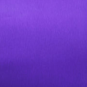 1.52 * 0.5m Water-resistant PVC Wire Drawing Brushed Chrome Vinyl Wrap Car Sticker Automobile Ice Film Stickers Car Styling Matte Brushed Car Wrap Vinyl Film (Purple)