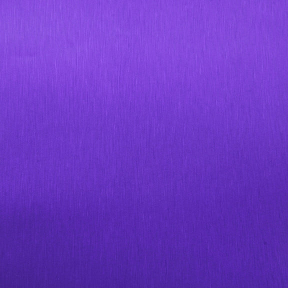 1.52 * 0.5m Water-resistant PVC Wire Drawing Brushed Chrome Vinyl Wrap Car Sticker Automobile Ice Film Stickers Car Styling Matte Brushed Car Wrap Vinyl Film (Purple)