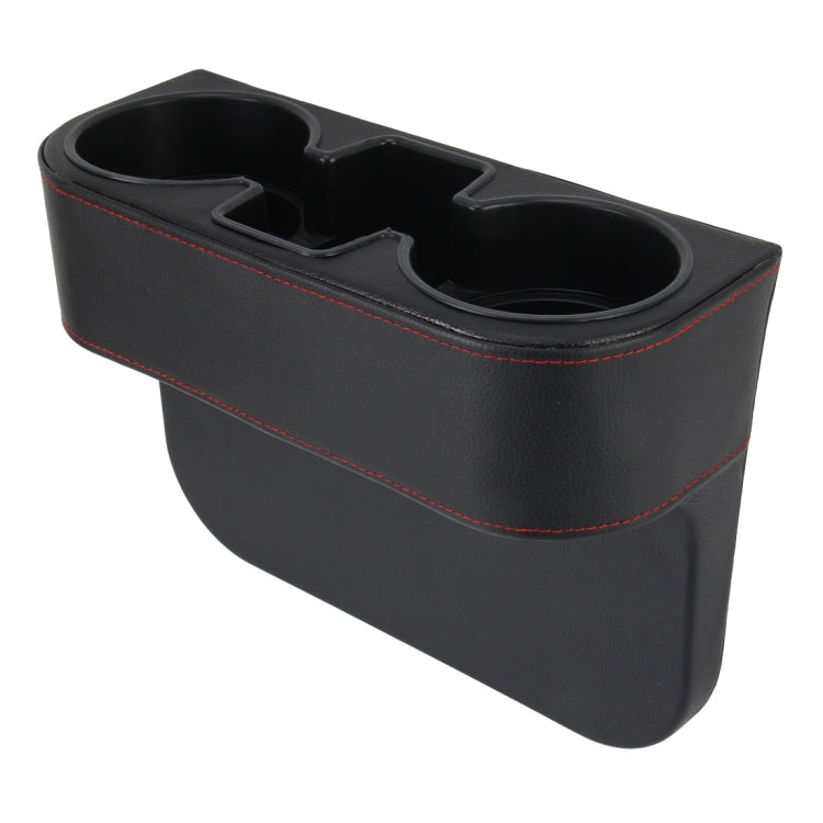 Car Seat Crevice Storage Box Cup Drink Holder Auto Pocket Stowing Tidying for Phone Pad Card Coin Case Car Accessories(Black) - Car Drink Holders by PMC Jewellery | Online Shopping South Africa | PMC Jewellery | Buy Now Pay Later Mobicred