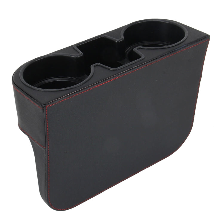 Car Seat Crevice Storage Box Cup Drink Holder Auto Pocket Stowing Tidying for Phone Pad Card Coin Case Car Accessories(Black) - Car Drink Holders by PMC Jewellery | Online Shopping South Africa | PMC Jewellery | Buy Now Pay Later Mobicred