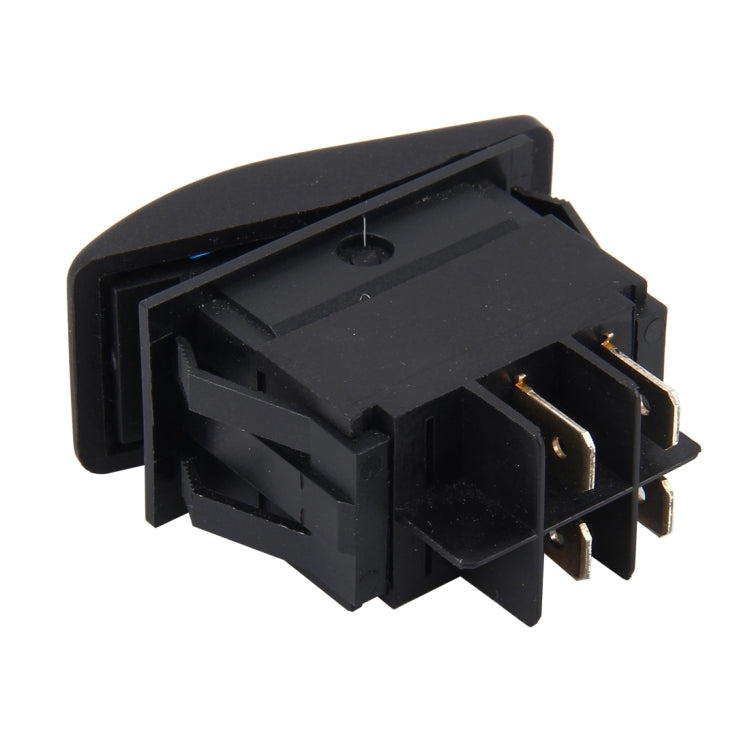 Car Truck Boat Switch Toggle Light Switch 4pin Waterproof 12/24V Bar Style Blue Toggle Reverse Rocker Rear Light Switch Car Auto Universal DIY 4 Pin Boat Cap OFF-ON Push Button with Indicator Light - Car Switches by PMC TechLife | Online Shopping South Africa | PMC TechLife