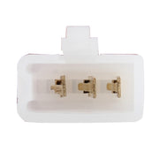 Car Truck Boat Switch Toggle Light Switch 3Pins DC12/24V Car Auto Universal DIY 3 Pin Drop-shaped Switch OFF-ON Push Button with Red and Green Indicator Light, Cable Length: 90cm