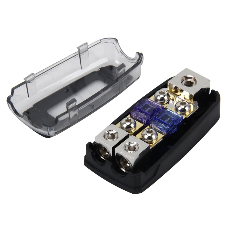 Car Stereo Car Audio Fuse Holder Insurance 60A Car Audio Fuse Holder 1 in 2 Ways Car Auto Fuse Holder Blade Fuse Holder for Car Audio - Fuse by PMC TechLife | Online Shopping South Africa | PMC TechLife | Buy Now Pay Later Mobicred