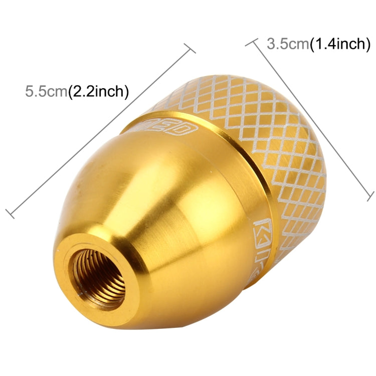 Universal Car Gear Shift Knob Modified Car Gear Shift Knob Auto Transmission Shift Lever Knob Gear Knobs(Gold) - Shift Knob by PMC Jewellery | Online Shopping South Africa | PMC Jewellery | Buy Now Pay Later Mobicred