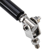 2 PCS Car Modification Large Surrounded By The Rod Telescopic Lever Front and Rear Bars Fixed Front Lip Back Shovel Adjustable Small Rod, Length: 15cm(Black)