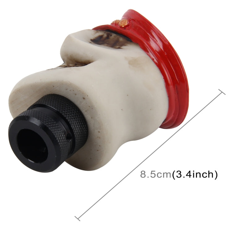 Universal Skull with A Hat Shape Car Gear Shift Knob Modified Car Gear Shift Knob Auto Transmission Shift Lever Knob Resin Gear Knobs - Shift Knob by PMC TechLife | Online Shopping South Africa | PMC TechLife | Buy Now Pay Later Mobicred