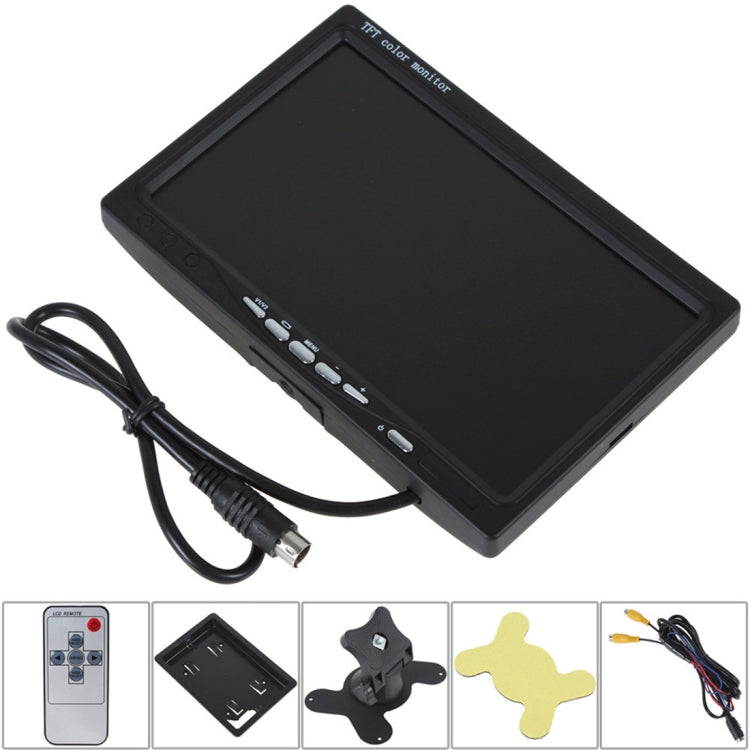 PZ-607-2 Wireless Vehicle Truck Dual Backup Camera and Monitor Infrared Night Vision Rear View Camera with 7 inch HD Monitor - Rear View Cameras by PMC TechLife | Online Shopping South Africa | PMC TechLife | Buy Now Pay Later Mobicred