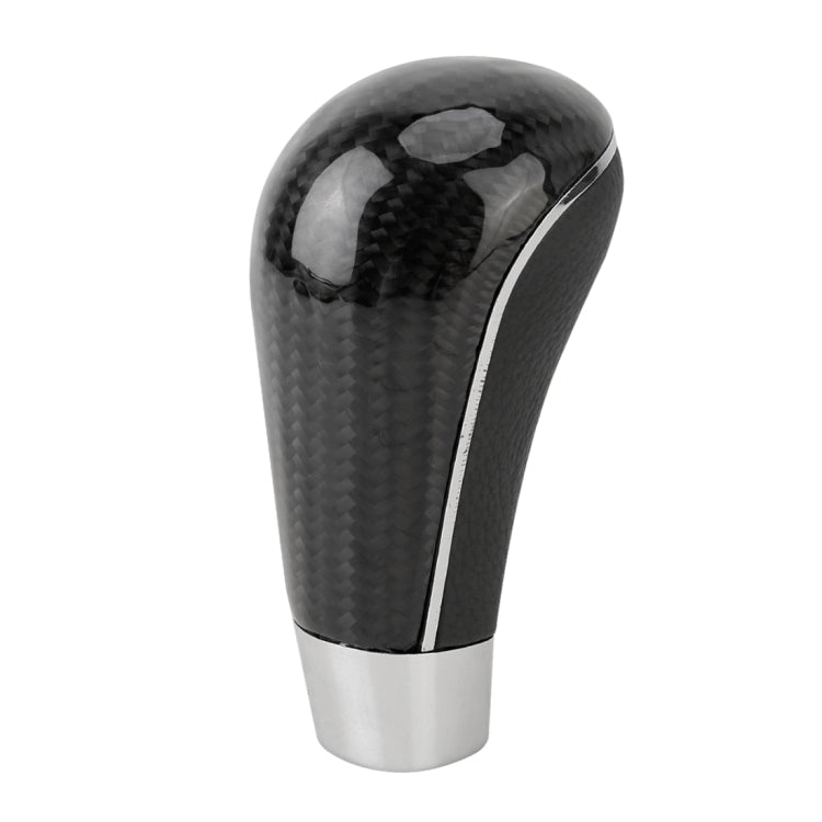 Universal Carbon Fiber Texture Leather Hole Pattern Car Gear Shift Knob Modified Shifter Lever Knob - Shift Knob by PMC TechLife | Online Shopping South Africa | PMC TechLife | Buy Now Pay Later Mobicred