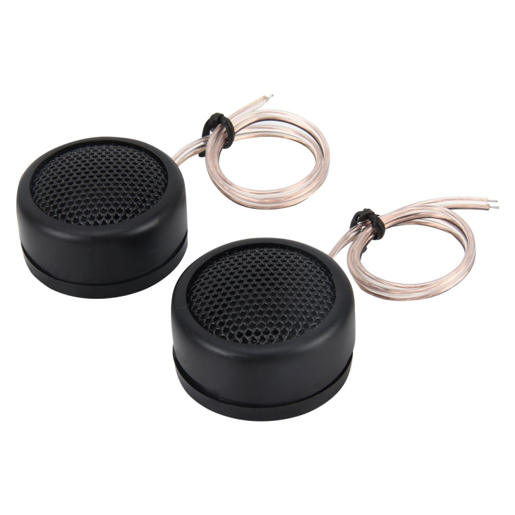 2 PCS 4 Mounting Options High Efficiency Dome Tweeter Mini Car Speaker Dome Tweeter Audio Auto Sound Component Speakers for Car Stereo - Car Amplifiers by PMC TechLife | Online Shopping South Africa | PMC TechLife | Buy Now Pay Later Mobicred