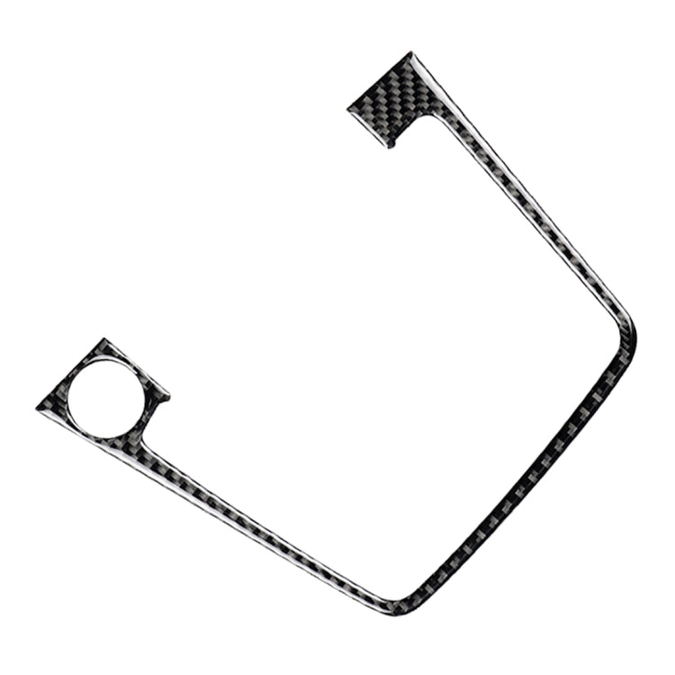 Car Carbon Fiber Gear Position Panel Frame Decorative Sticker for Volkswagen Golf 7 2013-2017, with Hole and Start and Stop, Left Drive - Car Interior Mouldings by PMC Jewellery | Online Shopping South Africa | PMC Jewellery | Buy Now Pay Later Mobicred