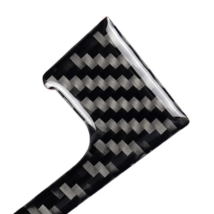 Car Carbon Fiber Gear Position Panel Frame Decorative Sticker for Volkswagen Golf 7 2013-2017, with Hole and Start and Stop, Left Drive - Car Interior Mouldings by PMC Jewellery | Online Shopping South Africa | PMC Jewellery | Buy Now Pay Later Mobicred