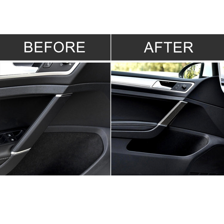 Car Carbon Fiber Door Handle Decorative Sticker for Volkswagen Golf 7 2013-2017 - Car Interior Mouldings by PMC TechLife | Online Shopping South Africa | PMC TechLife | Buy Now Pay Later Mobicred