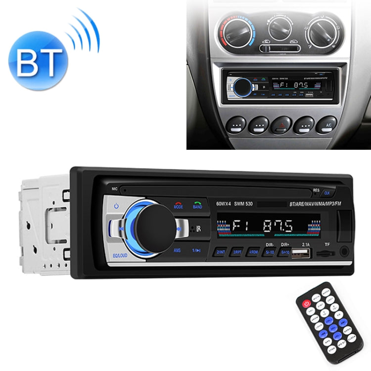 SWM-530 12V Universal Car Dual USB Charger Radio Receiver MP3 Player, Support FM & Bluetooth with Remote Control - free shipping - PMC TechLife - Order now!