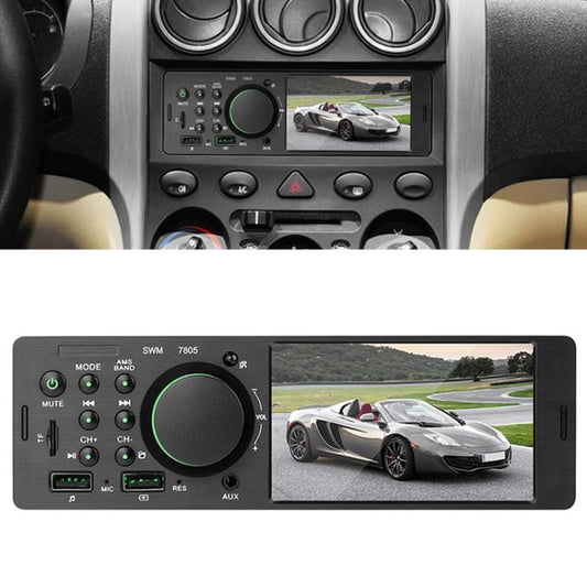 7805 4.1 inch Universal Car Radio Receiver MP5 Player, Support FM & Bluetooth & TF Card with Remote Control - Car MP3 & MP4 & MP5 by PMC Jewellery | Online Shopping South Africa | PMC Jewellery | Buy Now Pay Later Mobicred