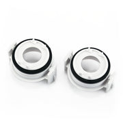 1 Pair H7 Xenon HID Headlight Bulb Base Retainer Holder Adapter for BMW E46/318i/E65/E90