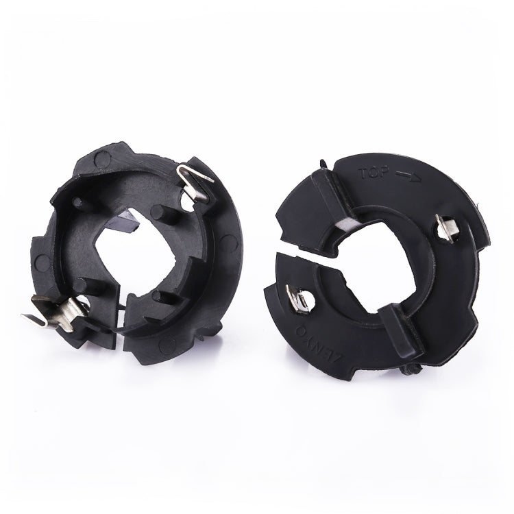 1 Pair H7 Xenon HID Headlight Bulb Base Retainer Holder Adapter for Volkswagen/Jetta/Golf 5/Kadi - Car Light Accessories by PMC TechLife | Online Shopping South Africa | PMC TechLife | Buy Now Pay Later Mobicred