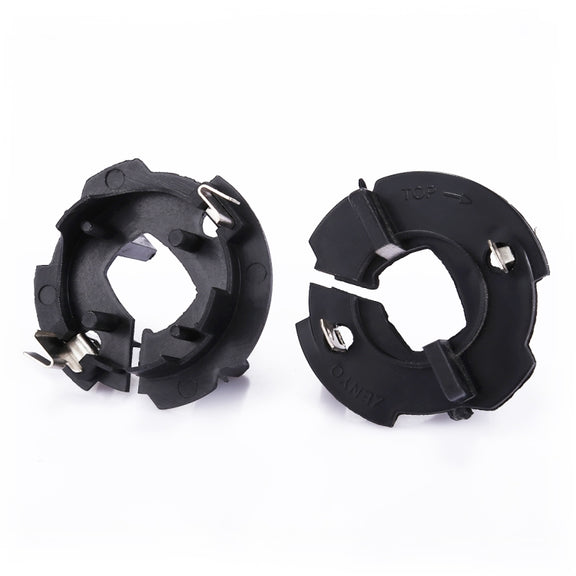 1 Pair H7 Xenon HID Headlight Bulb Base Retainer Holder Adapter for Volkswagen/Jetta/Golf 5/Kadi