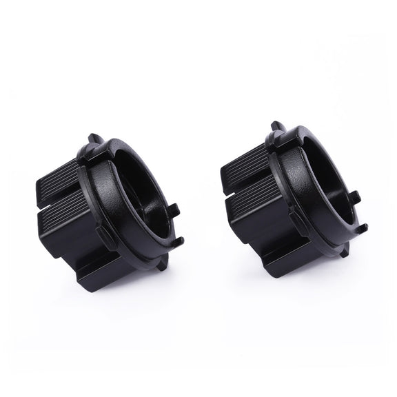 1 Pair H7 Xenon HID Headlight Bulb Base Retainer Holder Adapter for Kia/Sorrento/Attractions/Cool/Scarlett/New Polo/Gray/New Hacker/Wisdom/Lingdu