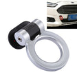 Car Truck Bumper Round Tow Hook Ring Adhesive Decal Sticker Exterior Decoration (Silver) - Towing Bars by PMC TechLife | Online Shopping South Africa | PMC TechLife | Buy Now Pay Later Mobicred
