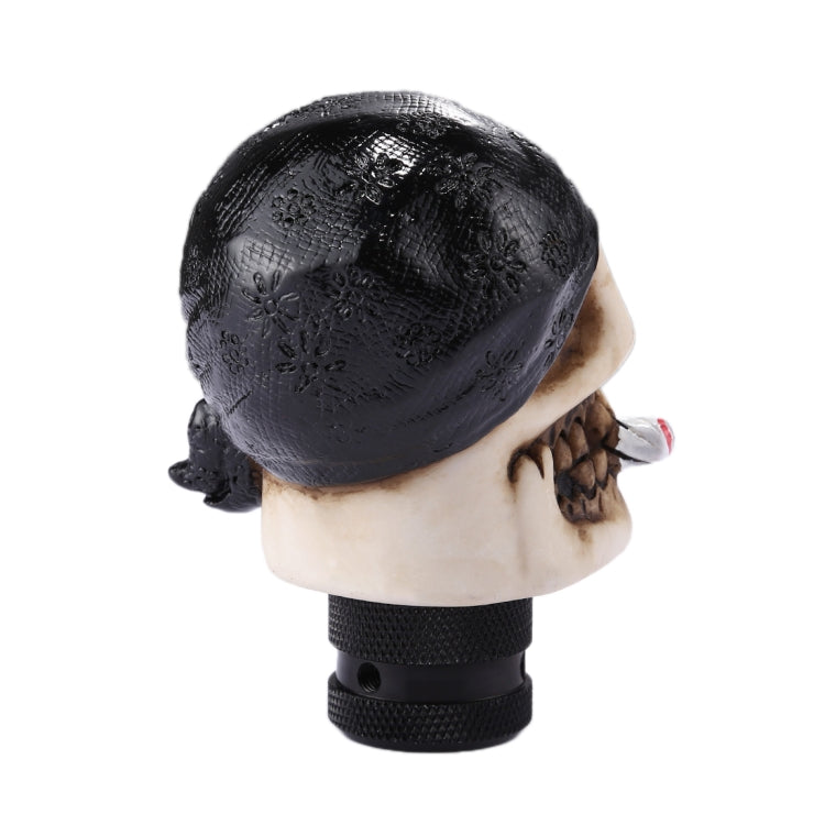 Pirate Skull Shaped Universal Vehicle Car Shifter Cover Manual Automatic Gear Shift Knob (Black) - Shift Knob by PMC TechLife | Online Shopping South Africa | PMC TechLife | Buy Now Pay Later Mobicred