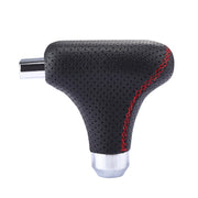 Universal Vehicle Car Black Leather Shifter Cover Manual Automatic Gear Shift Knob