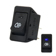 30 Amp 12 Volt Four Plugs LED ON OFF Car Fog Light Switch (Blue Light) - Car Switches by PMC TechLife | Online Shopping South Africa | PMC TechLife | Buy Now Pay Later Mobicred