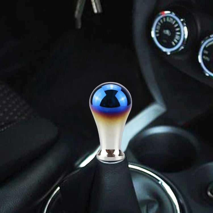 Universal Vehicle Car Blue Screwed Aluminum Alloy Gear Shifter Lever Manual Automatic Shift Knob Adapter - Shift Knob by PMC TechLife | Online Shopping South Africa | PMC TechLife | Buy Now Pay Later Mobicred