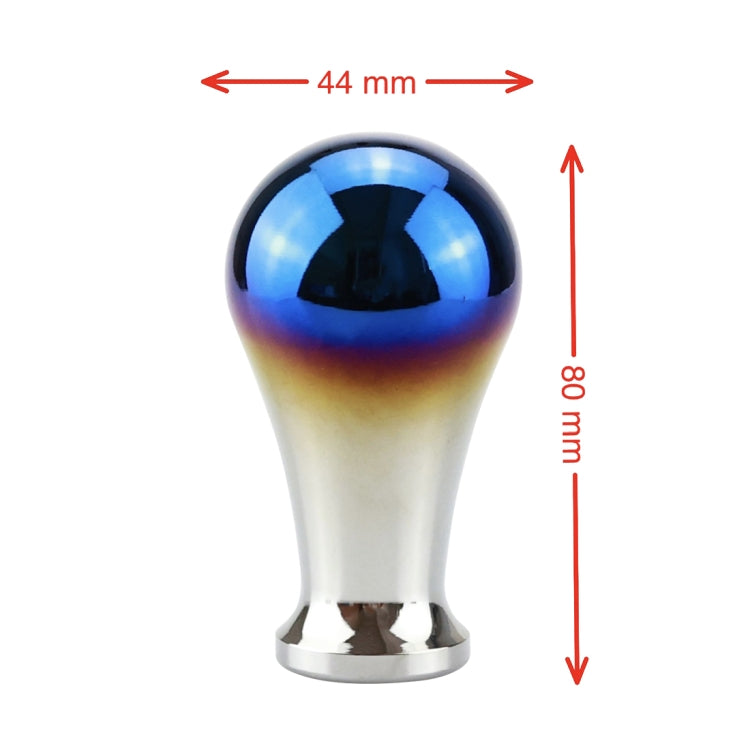 Universal Vehicle Car Blue Screwed Aluminum Alloy Gear Shifter Lever Manual Automatic Shift Knob Adapter - Shift Knob by PMC TechLife | Online Shopping South Africa | PMC TechLife | Buy Now Pay Later Mobicred