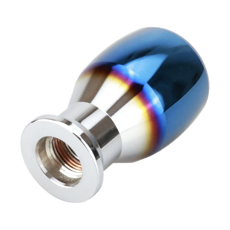 Universal Vehicle Car Blue Aluminum Alloy Gear Shifter Lever Manual Automatic Shift Knob Adapter, Size: 4.4x7.8cm - Shift Knob by PMC TechLife | Online Shopping South Africa | PMC TechLife | Buy Now Pay Later Mobicred