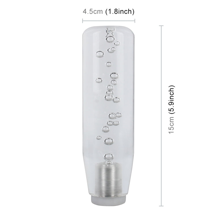 Universal Car Truck Transparent Bubble Colors LED Light Shift Knob Gear Lever Shifter, Length: 15cm - Shift Knob by PMC TechLife | Online Shopping South Africa | PMC TechLife | Buy Now Pay Later Mobicred