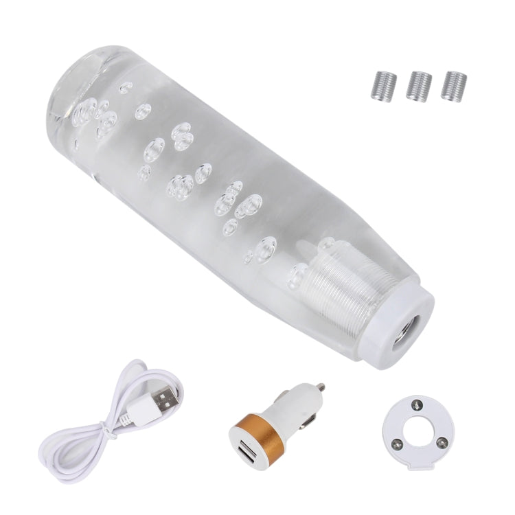 Universal Car Truck Transparent Bubble Colors LED Light Shift Knob Gear Lever Shifter, Length: 15cm - Shift Knob by PMC TechLife | Online Shopping South Africa | PMC TechLife | Buy Now Pay Later Mobicred