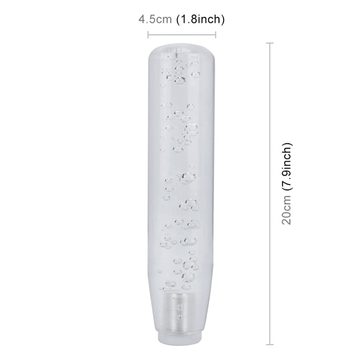 Universal Car Truck Transparent Bubble Colors LED Light Shift Knob Gear Lever Shifter, Length: 20cm - free shipping - PMC TechLife - Order now!