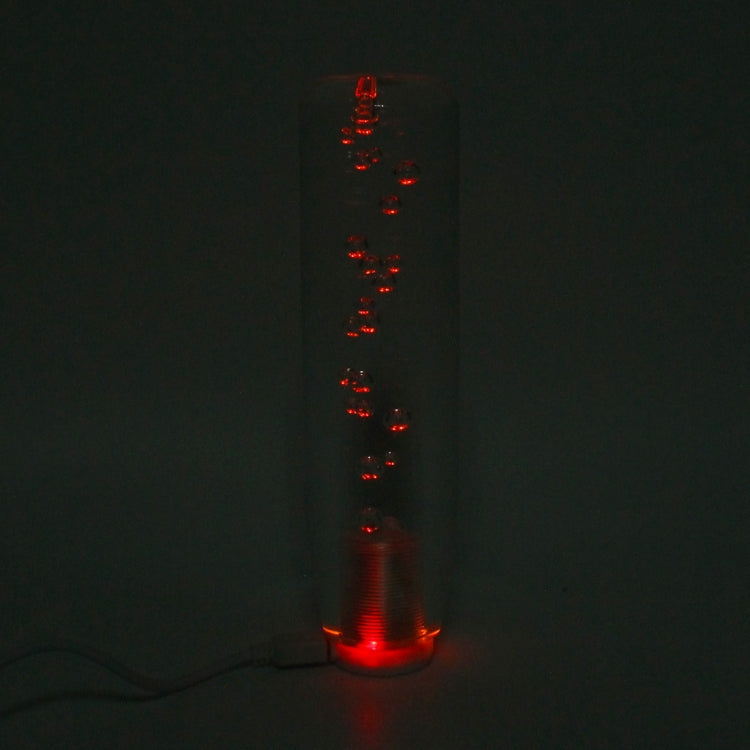 Universal Car Truck Transparent Bubble Colors LED Light Shift Knob Gear Lever Shifter, Length: 20cm - free shipping - PMC TechLife - Order now!