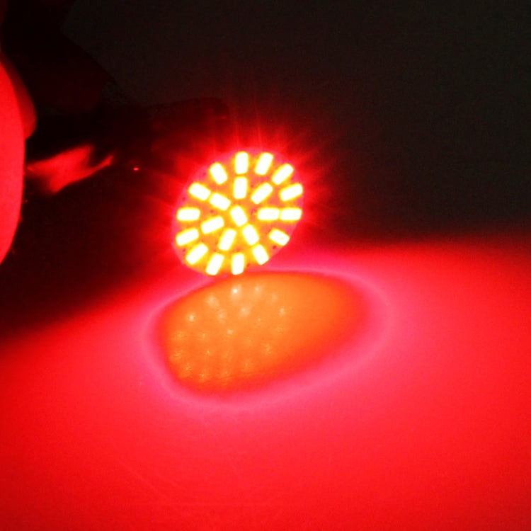 10 PCS T20/7443 Car Auto Lamp 1.2W 22-SMD 1206 LED Bulbs Brake Light - Brake Lights by PMC TechLife | Online Shopping South Africa | PMC TechLife | Buy Now Pay Later Mobicred