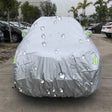PEVA Anti-Dust Waterproof Sunproof SUV Car Cover with Warning Strips, Fits Cars up to 4.7m(183 inch) in Length - PE Material by PMC TechLife | Online Shopping South Africa | PMC TechLife | Buy Now Pay Later Mobicred