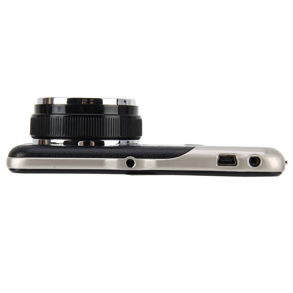 4 inch HD Video Recording HD Display Car Recorder with Separate F2.0 Camera, 12MP 170 Degrees Wide-angle/ Rear View Loop Recording/ G-Sensor Recording/ WDR Full HD/ Front Camera 1080P/ Rear Camera 720P/ Support 32G TF Card
