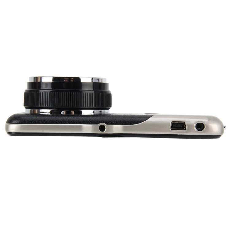 4 inch HD Video Recording HD Display Car Recorder with Separate F2.0 Camera, 12MP 170 Degrees Wide-angle/ Rear View Loop Recording/ G-Sensor Recording/ WDR Full HD/ Front Camera 1080P/ Rear Camera 720P/ Support 32G TF Card