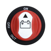 Jtron On/Off Car Battery Switch Car Battery Master Switch MAX DC 50V 50A CONT 75A INT Use for Cars / Off-road Vehicle / Truck