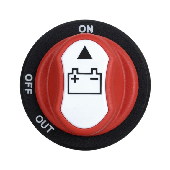 Jtron On/Off Car Battery Switch Car Battery Master Switch MAX DC 50V 50A CONT 75A INT Use for Cars / Off-road Vehicle / Truck