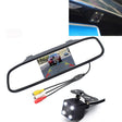 PZ603 Car Video Monitor HD Auto Parking LED Night Vision CCD Reverse Rear View Camera with 4.3 inch Car Rear View Mirror - Rear View Cameras by PMC TechLife | Online Shopping South Africa | PMC TechLife | Buy Now Pay Later Mobicred