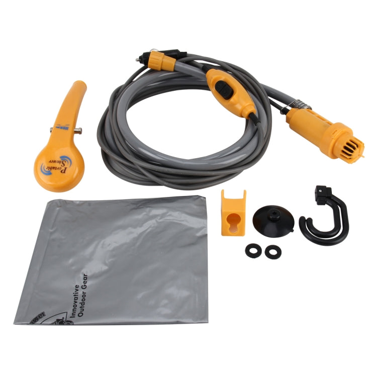 DC 12V Taking Shower Washing Car Washing Dish Water Power Adjustable Automobile Shower Set with 2m Plastic Hose - Car Washer & Accessories by PMC TechLife | Online Shopping South Africa | PMC TechLife | Buy Now Pay Later Mobicred