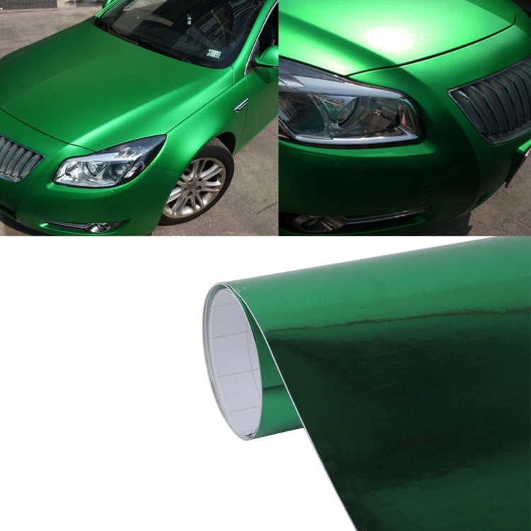 1.52m �� 0.5m Electroplating Car Auto Body Decals Sticker Self-Adhesive Side Truck Vinyl Graphics(Green) - Auto Film by PMc TechLife | Online Shopping South Africa | PMc TechLife | Buy Now Pay Later Mobicred