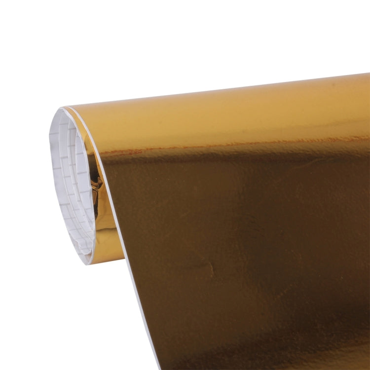 1.52m �� 0.5m Electroplating Car Auto Body Decals Sticker Self-Adhesive Side Truck Vinyl Graphics(Gold) - Auto Film by PMc TechLife | Online Shopping South Africa | PMc TechLife | Buy Now Pay Later Mobicred