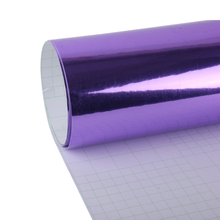 1.52m �� 0.5m Electroplating Car Auto Body Decals Sticker Self-Adhesive Side Truck Vinyl Graphics(Purple) - Auto Film by PMc TechLife | Online Shopping South Africa | PMc TechLife | Buy Now Pay Later Mobicred