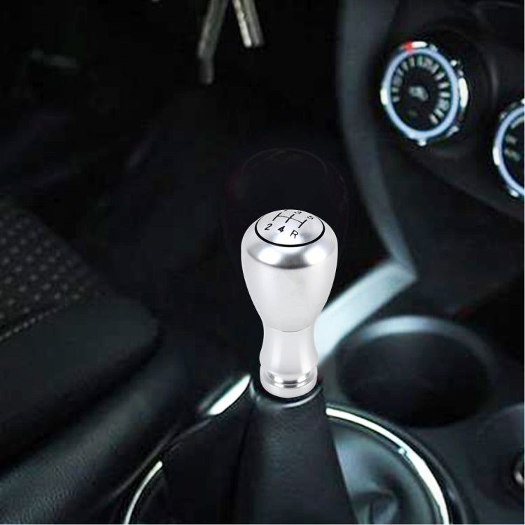 Universal Car Gear Shift Knob Modified Car Gear Shift Knob Auto Transmission Shift Lever Knob Gear Knobs(Silver) - Shift Knob by PMC Jewellery | Online Shopping South Africa | PMC Jewellery | Buy Now Pay Later Mobicred