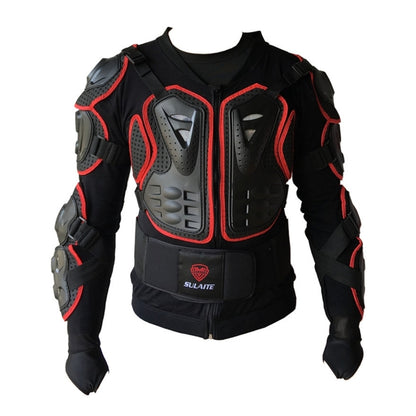 SULAITE BA-03 SUV Motorbike Bicycle Outdoor Sports Armor Protective Jacket, Size: XL(Red) - free shipping - PMC Jewellery - Order now!