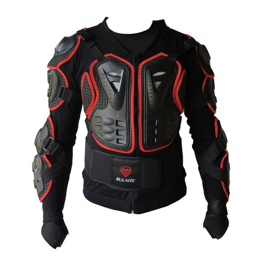 SULAITE BA-03 SUV Motorbike Bicycle Outdoor Sports Armor Protective Jacket, Size: XXL(Red) - free shipping - PMC Jewellery - Order now!